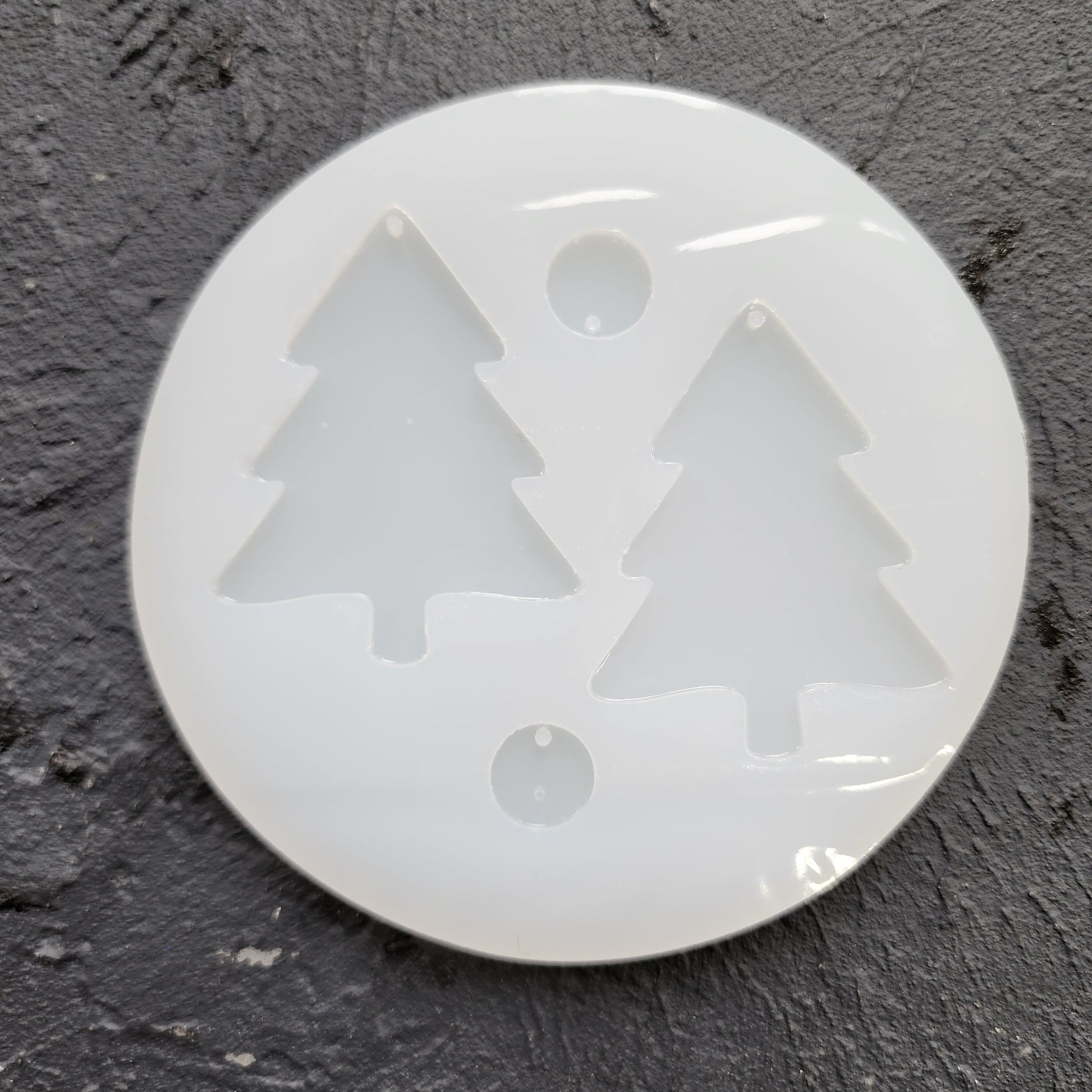 Silicone earrings mold / Silicone epoxy mold / Silicone UV resin molds / Christmas tree earrings silicone jewelry mold