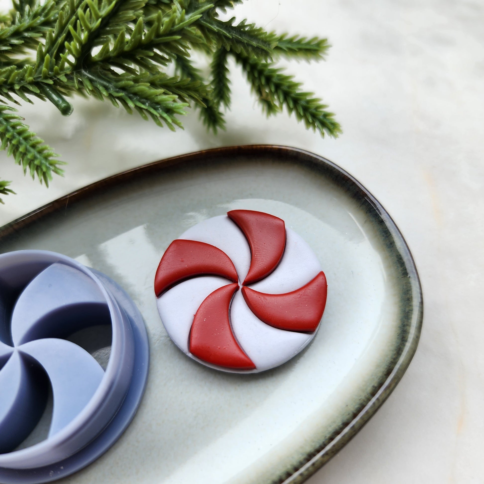 Christmas Polymer Clay cutters Lollipop Earrings molds Polymer clay tool sharp cutter stamp Jewelry stud earrings cutters
