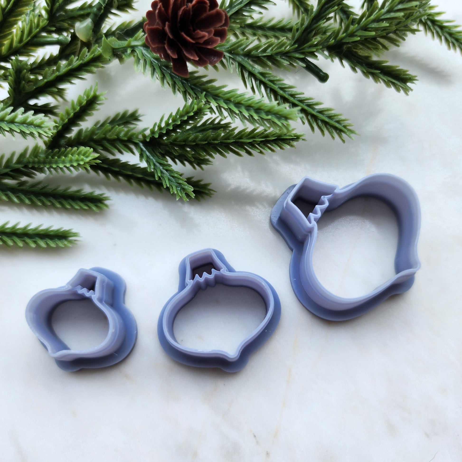 Christmas Polymer Clay cutters Ornament Earrings molds Polymer clay tool sharp cutter stamp Jewelry stud earrings cutters