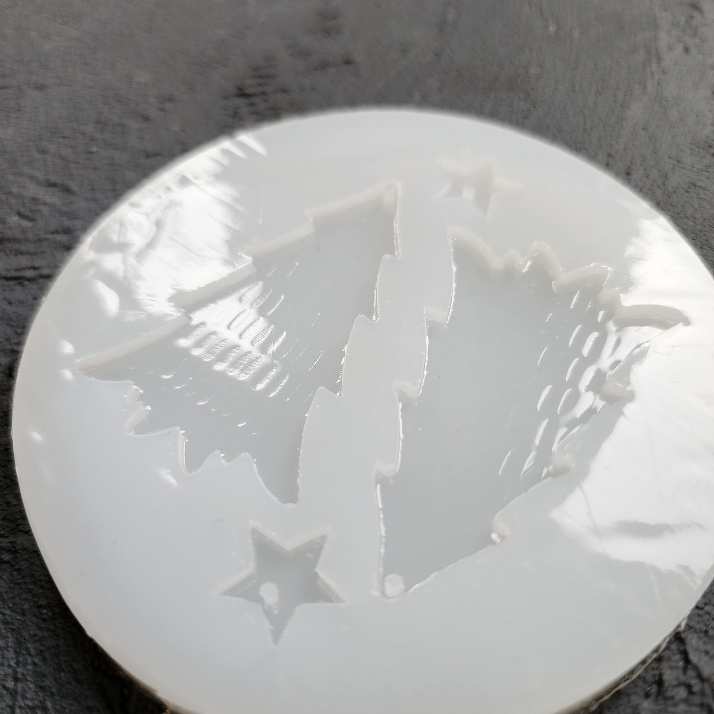 Silicone earrings mold / Silicone epoxy mold / Silicone UV resin molds / Christmas tree earrings silicone jewelry mold