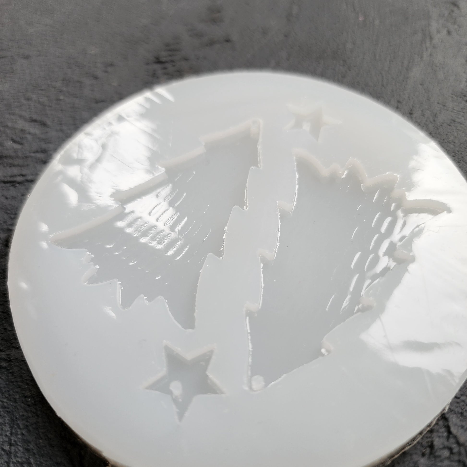 Silicone earrings mold / Silicone epoxy mold / Silicone UV resin molds / Christmas tree earrings silicone jewelry mold