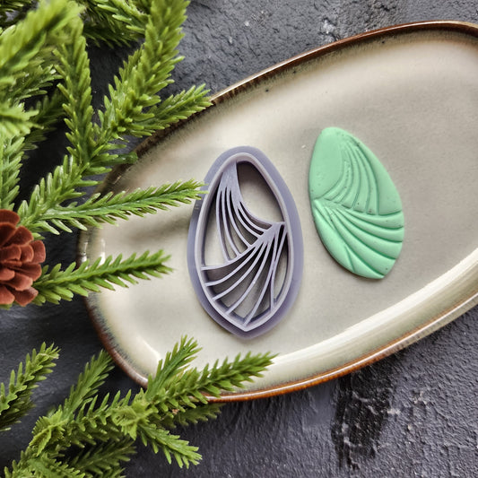 Polymer Clay cutters Abstract Geometric Earrings molds Polymer clay tool sharp cutter stamp Jewelry stud earrings cutters