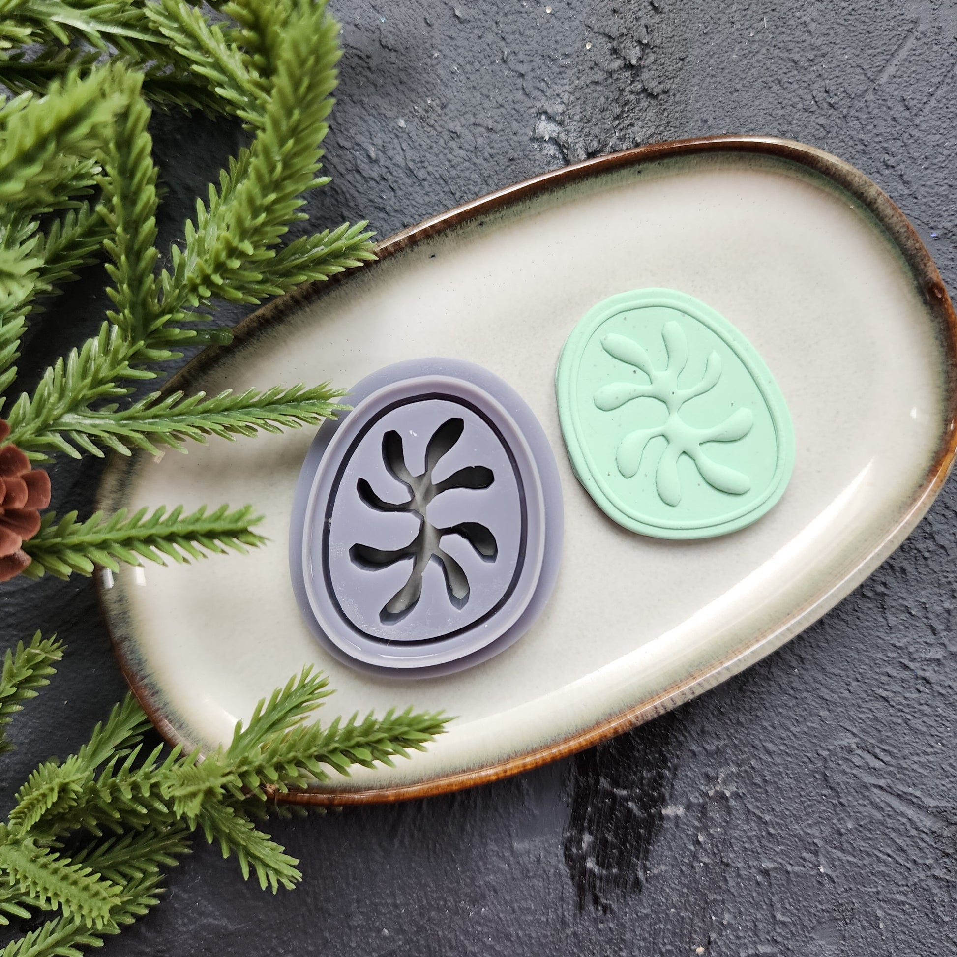 Polymer Clay cutters Abstract Organic Geometric Earrings molds Polymer clay tool sharp cutter stamp Jewelry stud earrings cutters