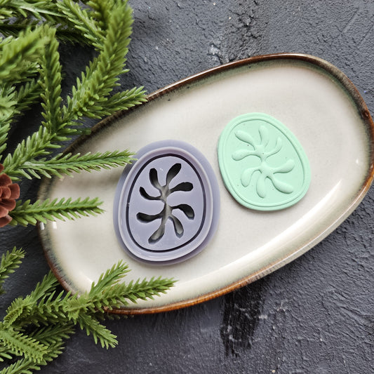 Polymer Clay cutters Abstract Organic Geometric Earrings molds Polymer clay tool sharp cutter stamp Jewelry stud earrings cutters