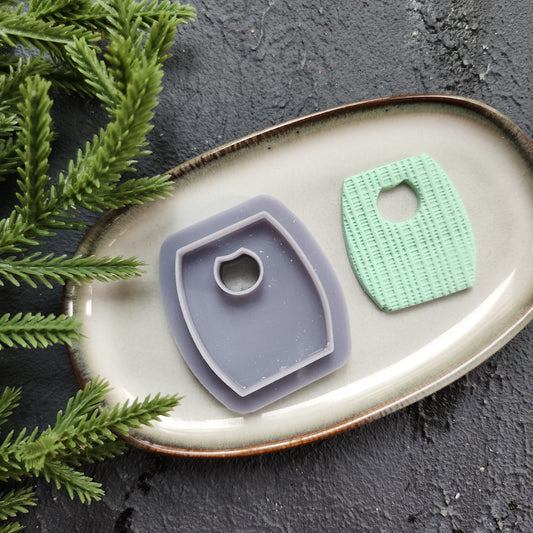 Polymer Clay cutters Abstract Geometric Earrings molds Polymer clay tool sharp cutter stamp Jewelry stud earrings cutters