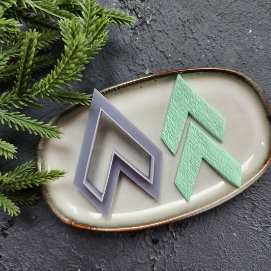 Polymer Clay cutters Abstract Geometric Earrings molds Polymer clay tool sharp cutter stamp Jewelry stud earrings cutters