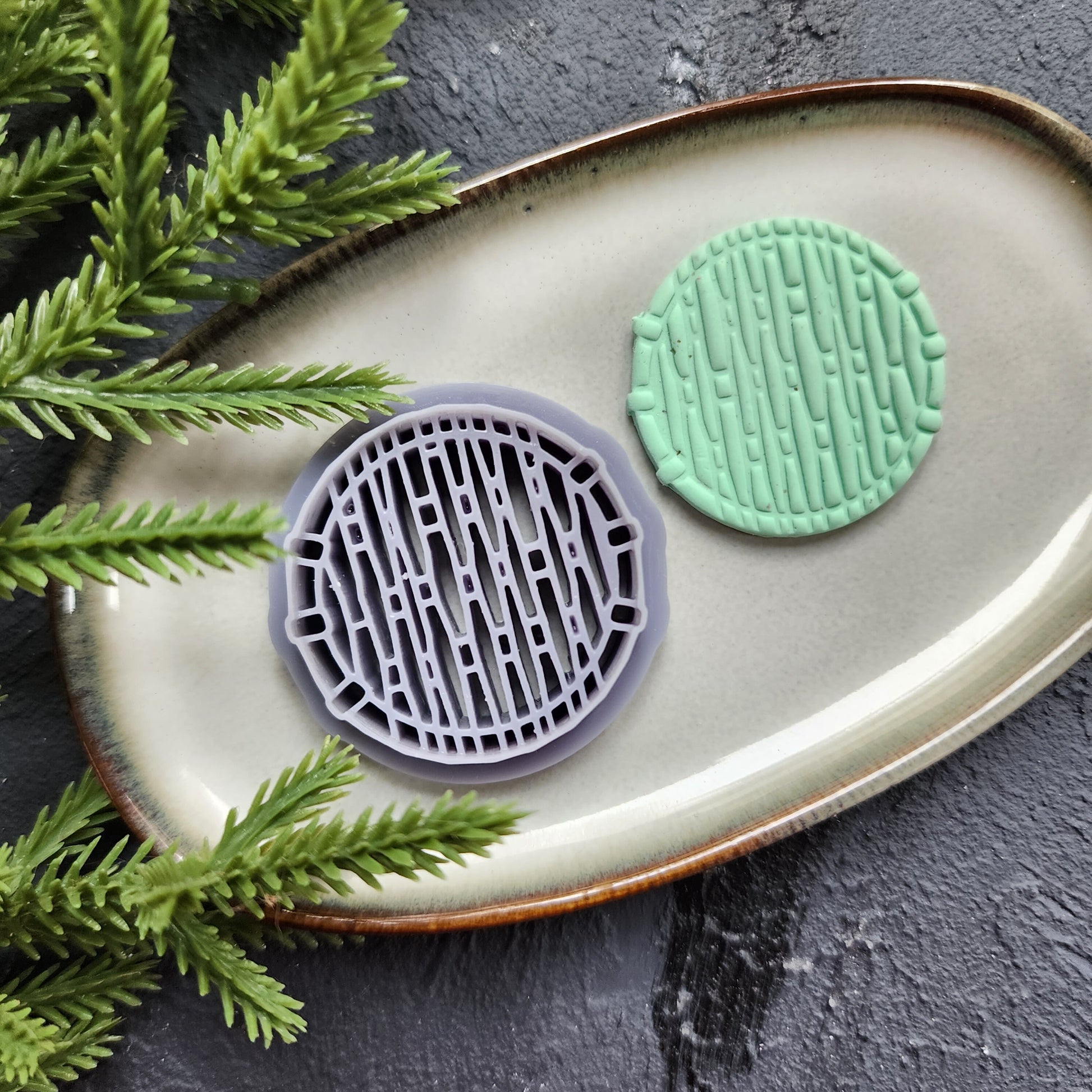 Polymer Clay cutters Rattan Geometric Earrings molds Polymer clay tool sharp cutter stamp Jewelry stud earrings cutters