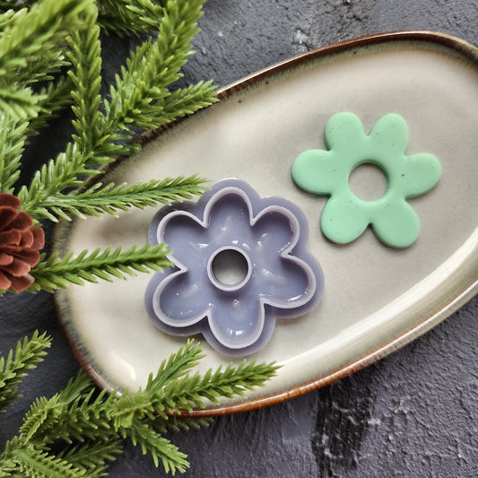 Polymer Clay cutters Summer Flower Floral Earrings molds Polymer clay tool sharp cutter stamp Jewelry stud earrings cutters