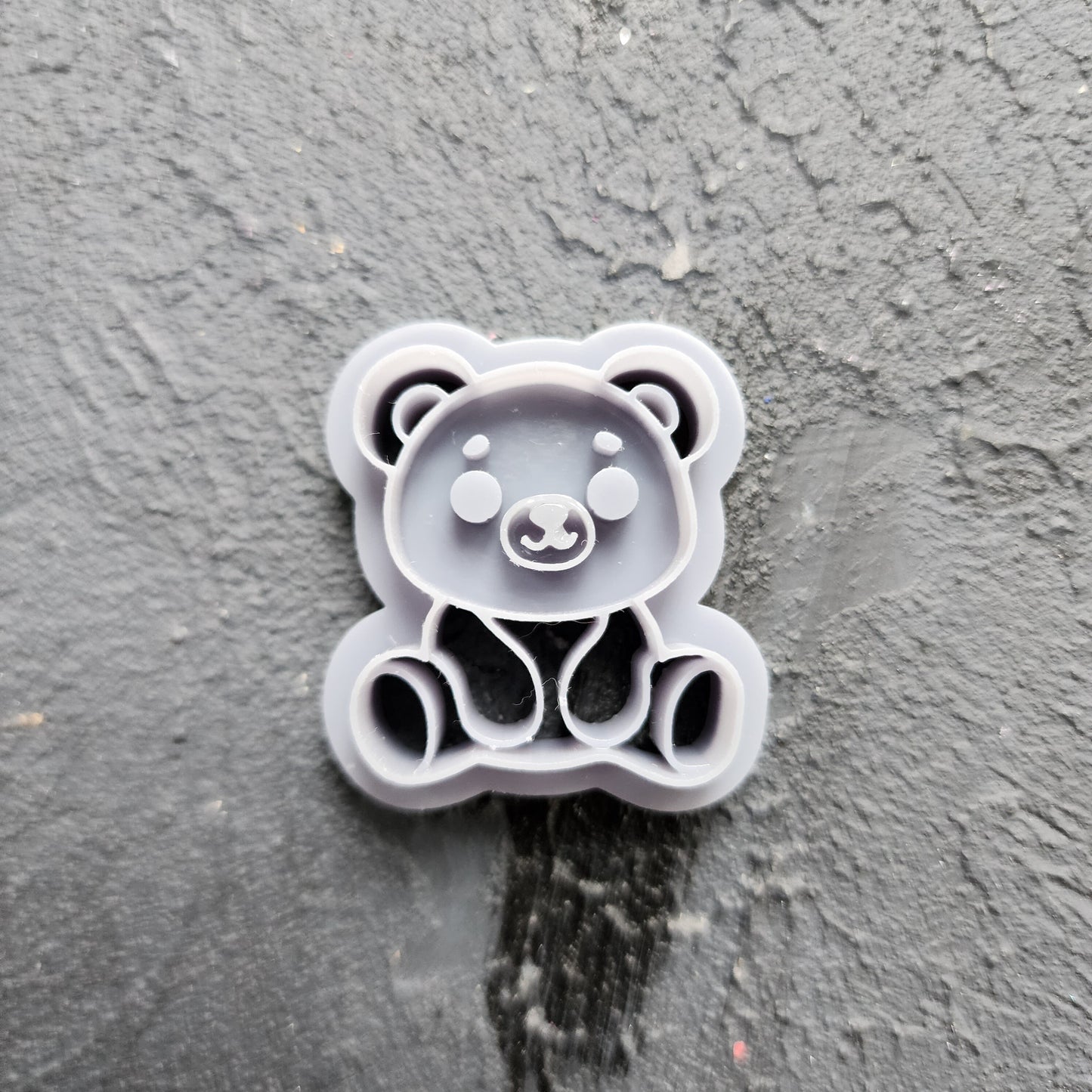 Polymer Clay cutters Stud earrings clay cutters Earrings mold Polymer clay tool Animals cutter "Teddy Bear"sharp cutter stamp Jewelry cutter