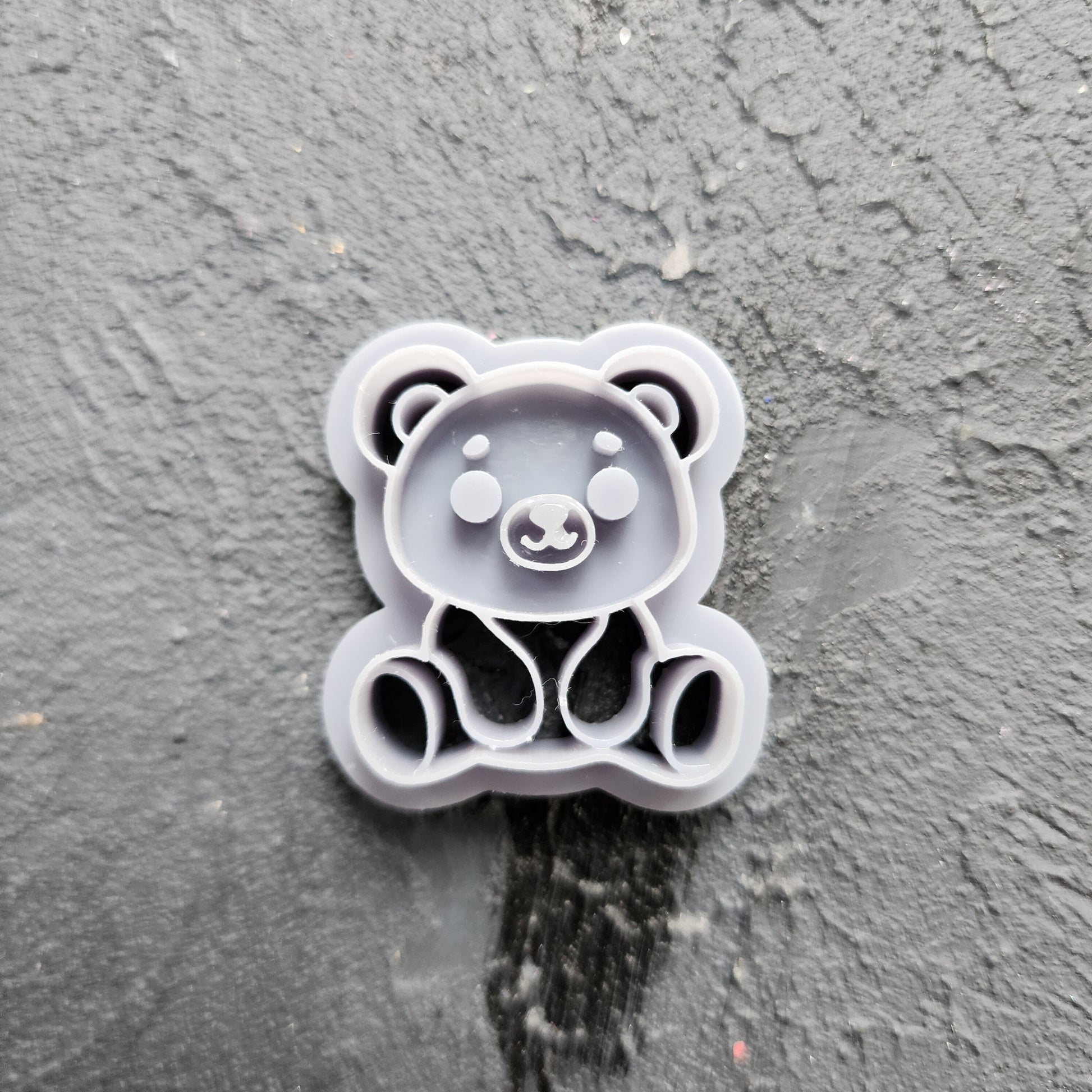 Polymer Clay cutters Stud earrings clay cutters Earrings mold Polymer clay tool Animals cutter "Teddy Bear"sharp cutter stamp Jewelry cutter