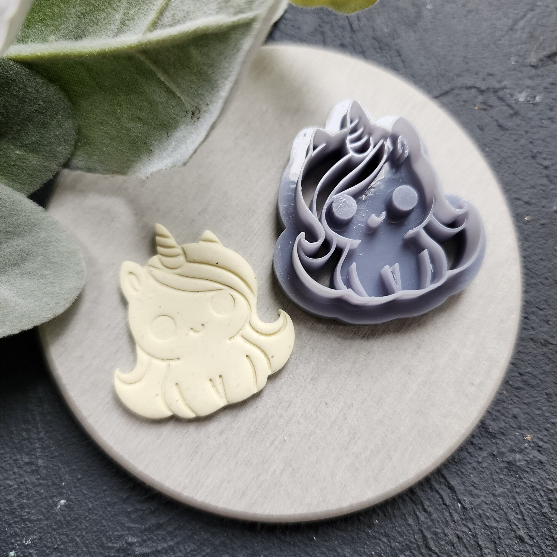 Polymer Clay cutters Stud earrings clay cutters Earrings mold Polymer clay tool Animals cutter"Cat Unicorn"sharp cutter stamp Jewelry cutter