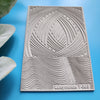Polymer clay Texture tile Texture mat Clay stamp Polymer clay texture stencils "Lines" design clay texture Rubber mat T-303