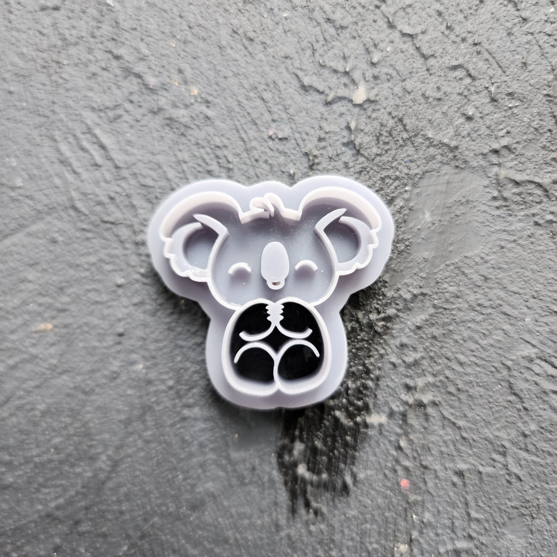 Polymer Clay cutters Stud earrings clay cutters Earrings mold Polymer clay tool Animals cutter "Koala" sharp cutter stamp Jewelry cutter