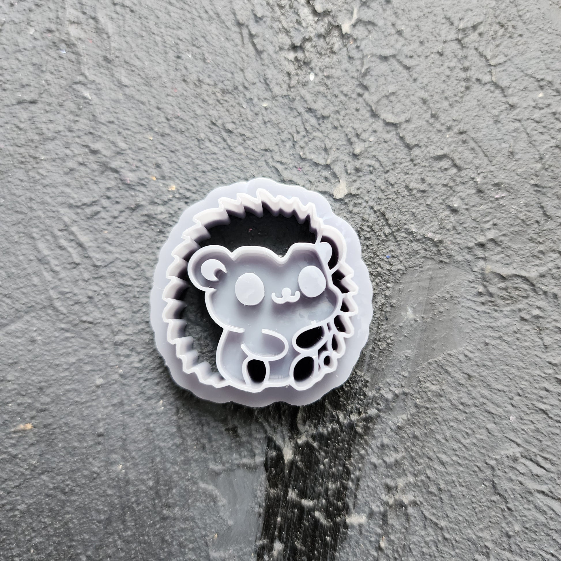 Polymer Clay cutters Stud earrings clay cutters Earrings mold Polymer clay tool Animals cutter "Hedgehog" sharp cutter stamp Jewelry cutter