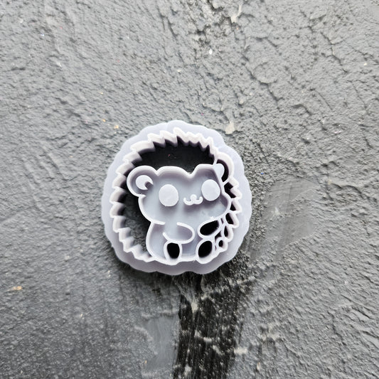 Polymer Clay cutters Stud earrings clay cutters Earrings mold Polymer clay tool Animals cutter "Hedgehog" sharp cutter stamp Jewelry cutter