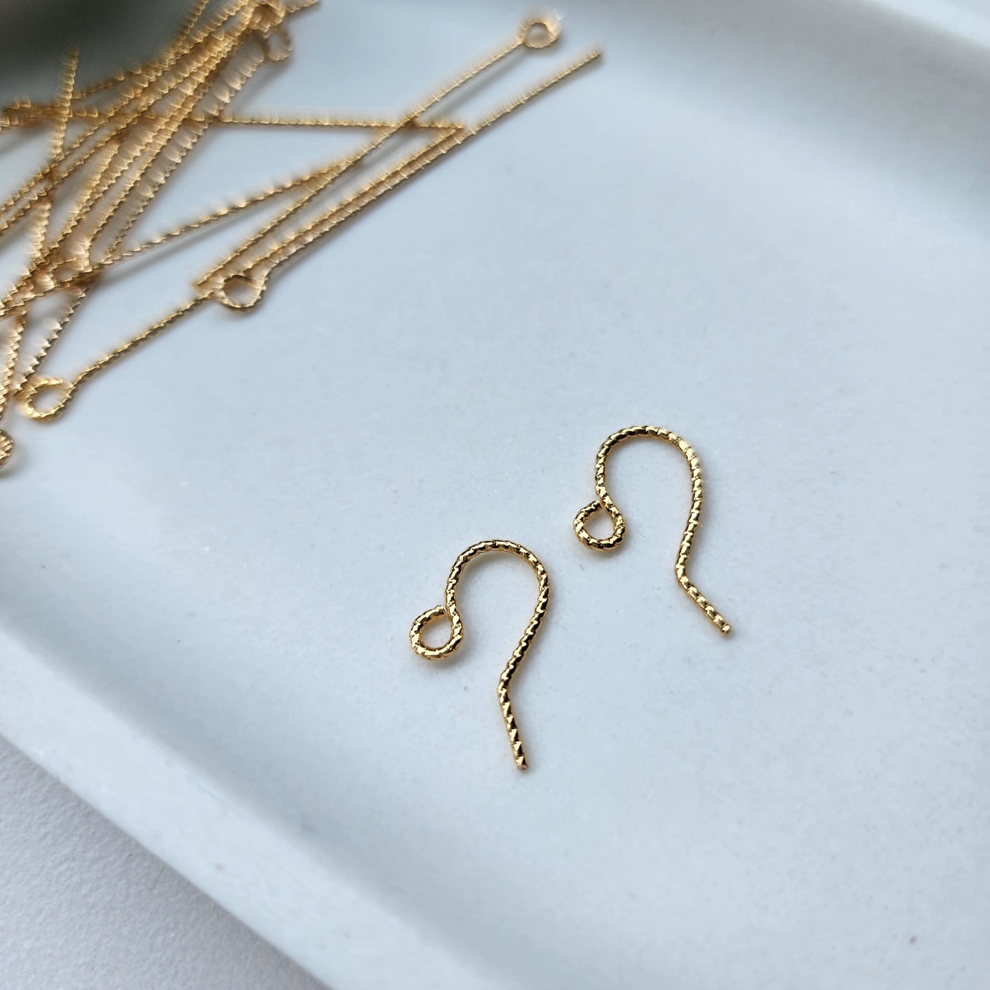 10 pcs textured eye pins gold plated not tarnish Jewelry making supplies Jewelry finding Earrings components DIY tools