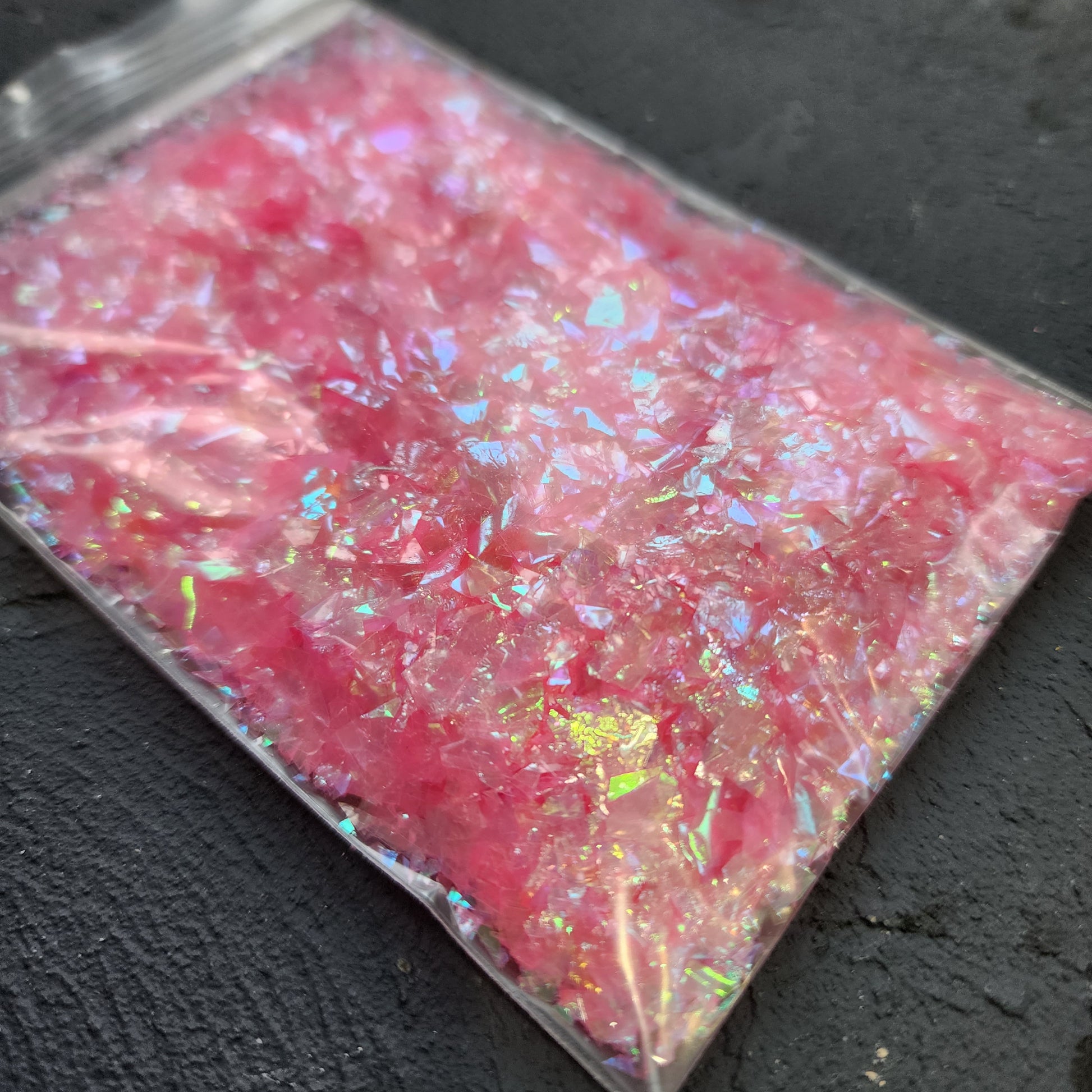 Rainbow hologram flakes glitter for Resin Epoxy crafts Resin tools Resin supplies
