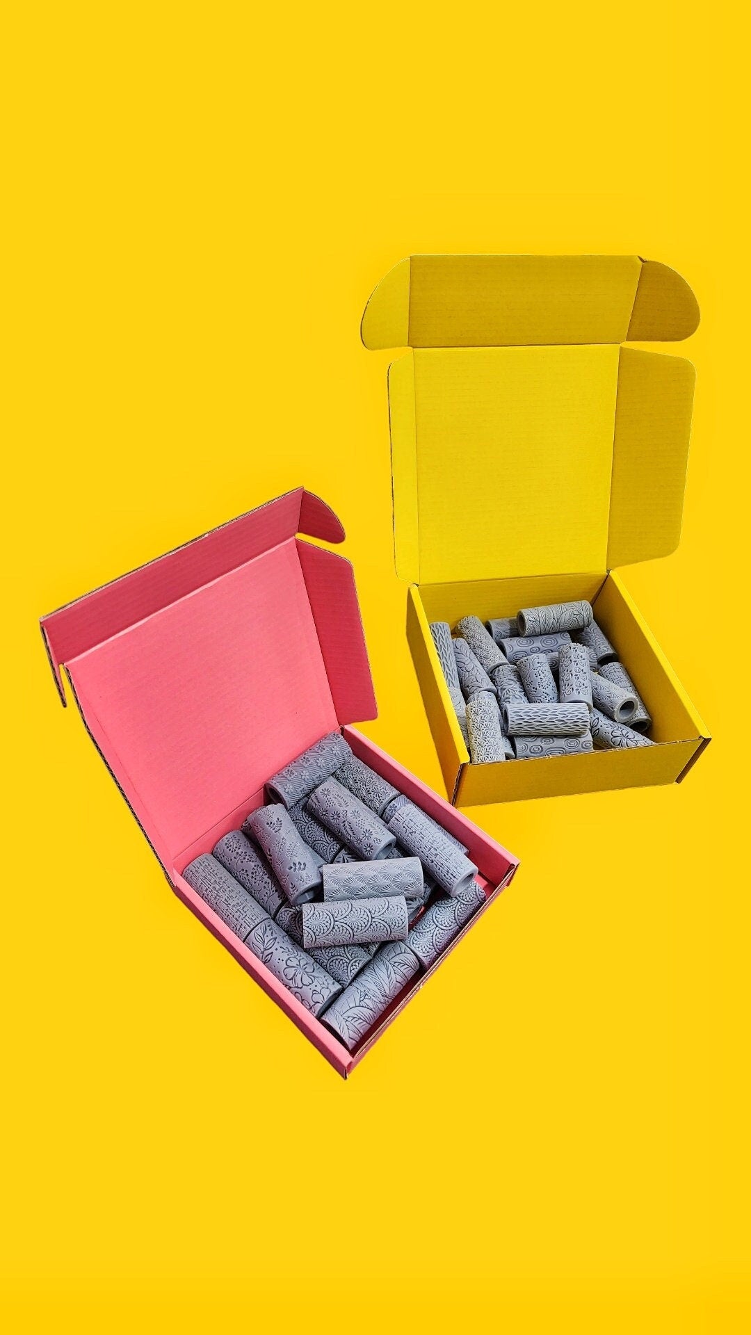 20 pcs random set clay texture rollers Clay supplies SALE UP 70%