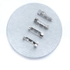 Brooch pin 2.5 cm 10 pcs - Luxy Kraft