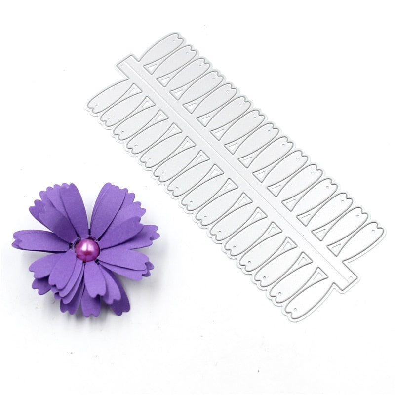 Flower cutting dies 6X15 cm - Luxy Kraft