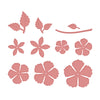 FLOWER LEAF CUTTING DIES 11 PCS SET - Luxy Kraft