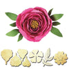 Flower leaf cutting dies 8 psc set - Luxy Kraft