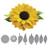 SUN FLOWER CUTTING DIES 8 PCS SET - Luxy Kraft