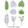 LEAVES PLANT CUTTING DIES 4 PCS SET - Luxy Kraft