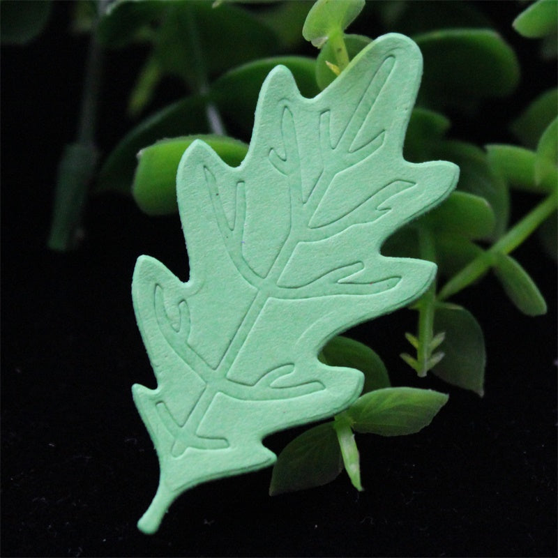 Leaves cutting embossing dies 8 pcs set - Luxy Kraft