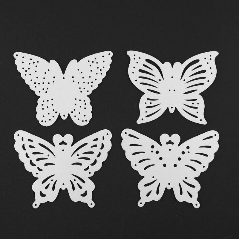 Animal Butterfly cutting dies 4 pcs - Luxy Kraft