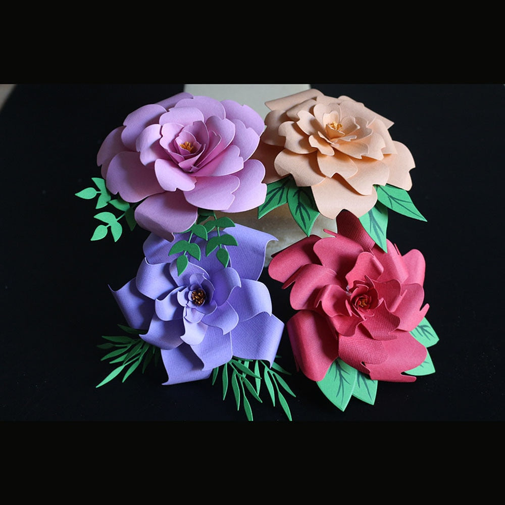 FLOWERS LEAVES STAMENS CUTTING DIES - Luxy Kraft