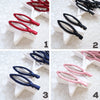 Hair clips alligator no teeth 7.5 cm 10 pcs - Luxy Kraft