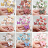 Chunky Glitter Butterfly patches 3.1x2.7 cm 10 pcs - Luxy Kraft