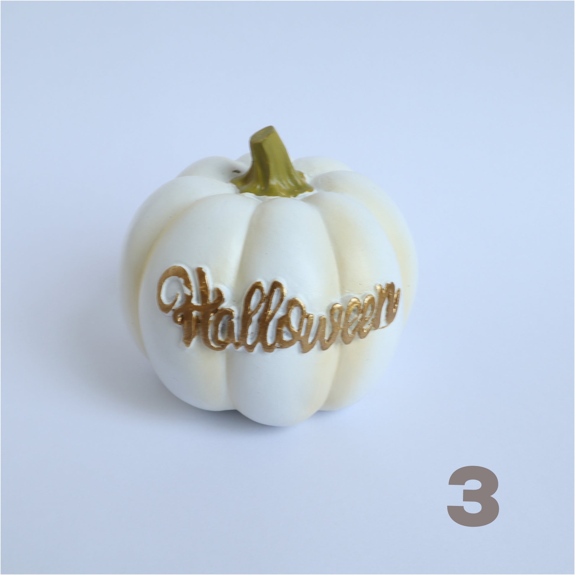 Ceramic Pumpkin Halloween Decoration 1 pcs - Luxy Kraft