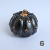 Ceramic Pumpkin Halloween Decoration 1 pcs - Luxy Kraft