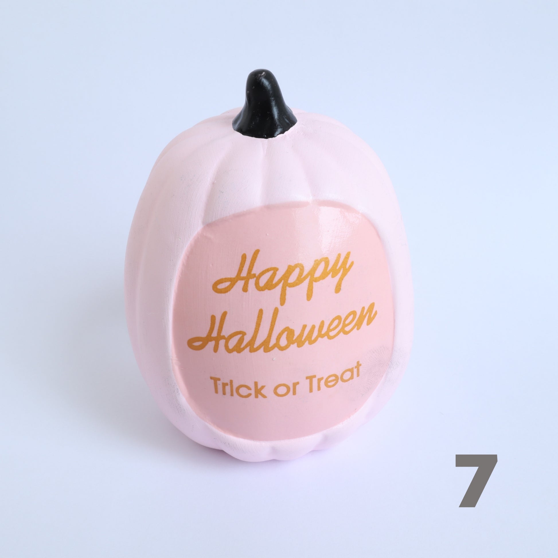 Ceramic Pumpkin Halloween Decoration 1 pcs - Luxy Kraft