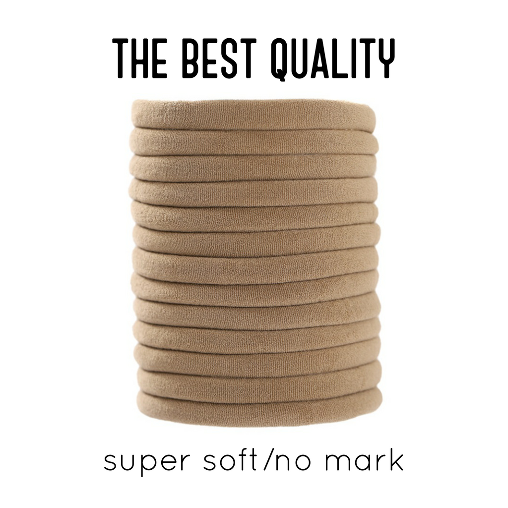 Tan Nylon headbands one size fits all headbands - Luxy Kraft
