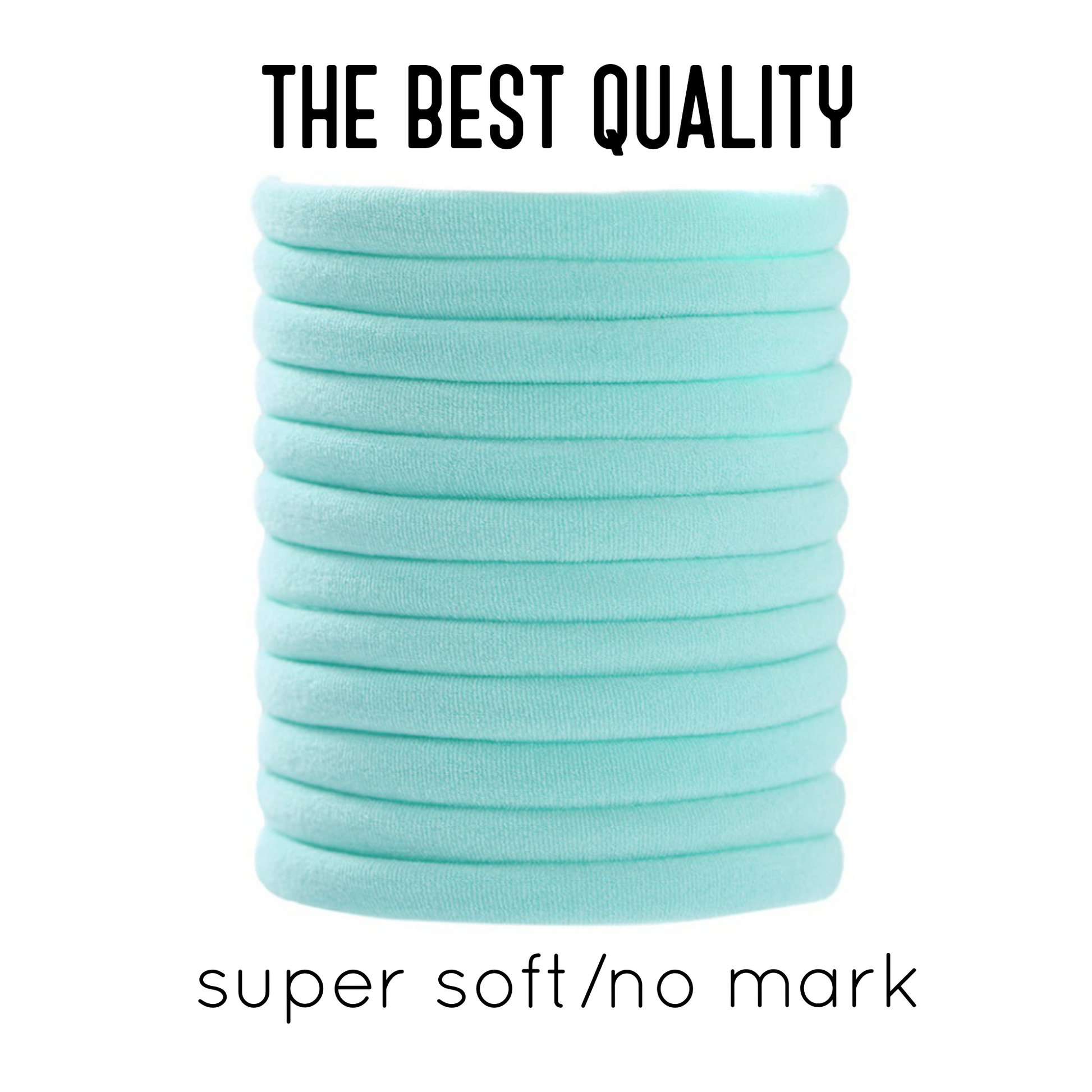 Mint Nylon headbands one size fits all headbands - Luxy Kraft