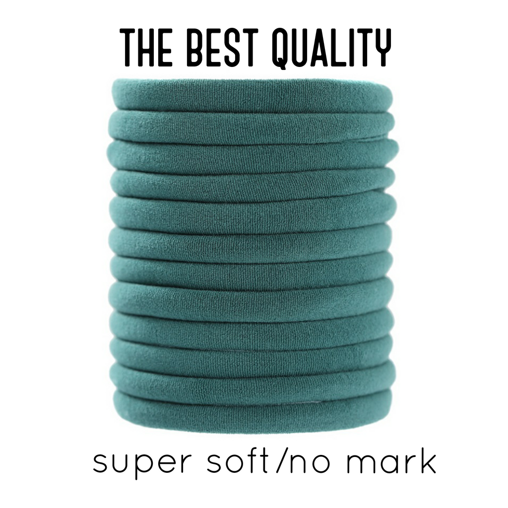 Emerald Nylon headbands one size fits all headbands - Luxy Kraft