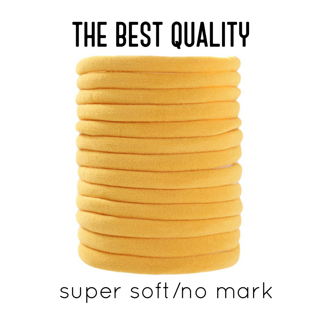 Ochre Nylon headbands one size fits all headbands - Luxy Kraft