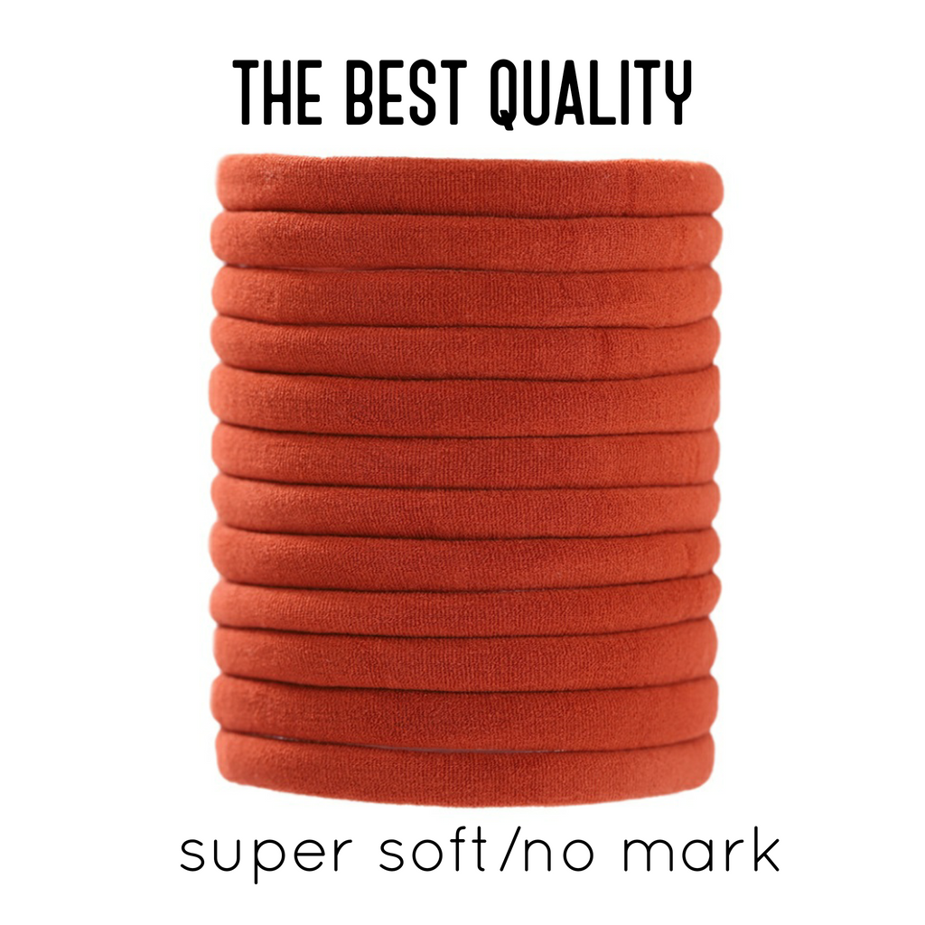 Carrot Nylon headbands one size fits all headbands - Luxy Kraft