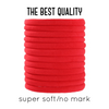 Red Nylon headbands one size fits all headbands - Luxy Kraft