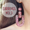 Earrings silicone mold for epoxy and resin - Luxy Kraft