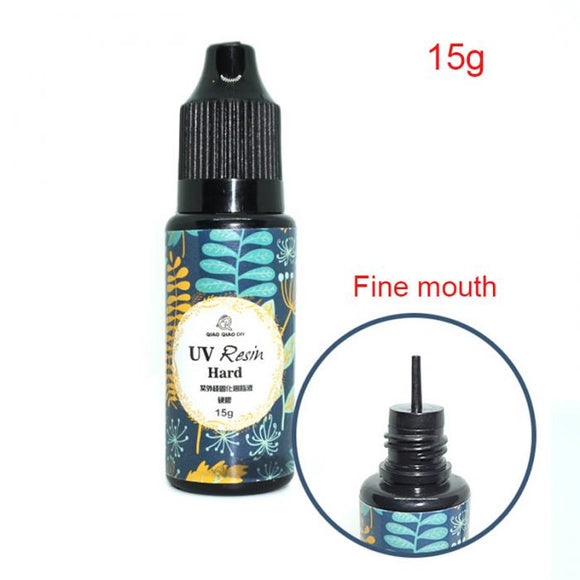 UV Ultraviolet Resin Gel Curing Quick-drying Non-toxic Sunlight Activated Hard - Luxy Kraft