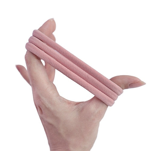 Dusty Rose Nylon headbands one size fits all headbands 50 pcs set - Luxy Kraft